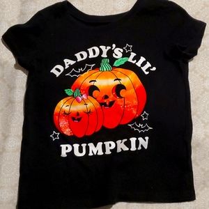 Toddler girl Pumpkin graphic shirt